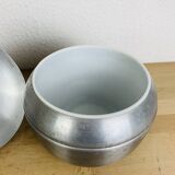 70s aluminum pear ice bucket