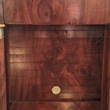 Period bedside empire mahogany .