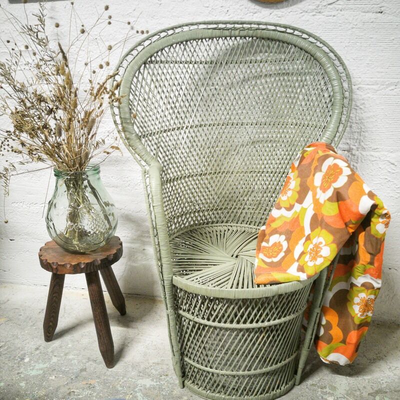 Emmanuelle armchair in buri