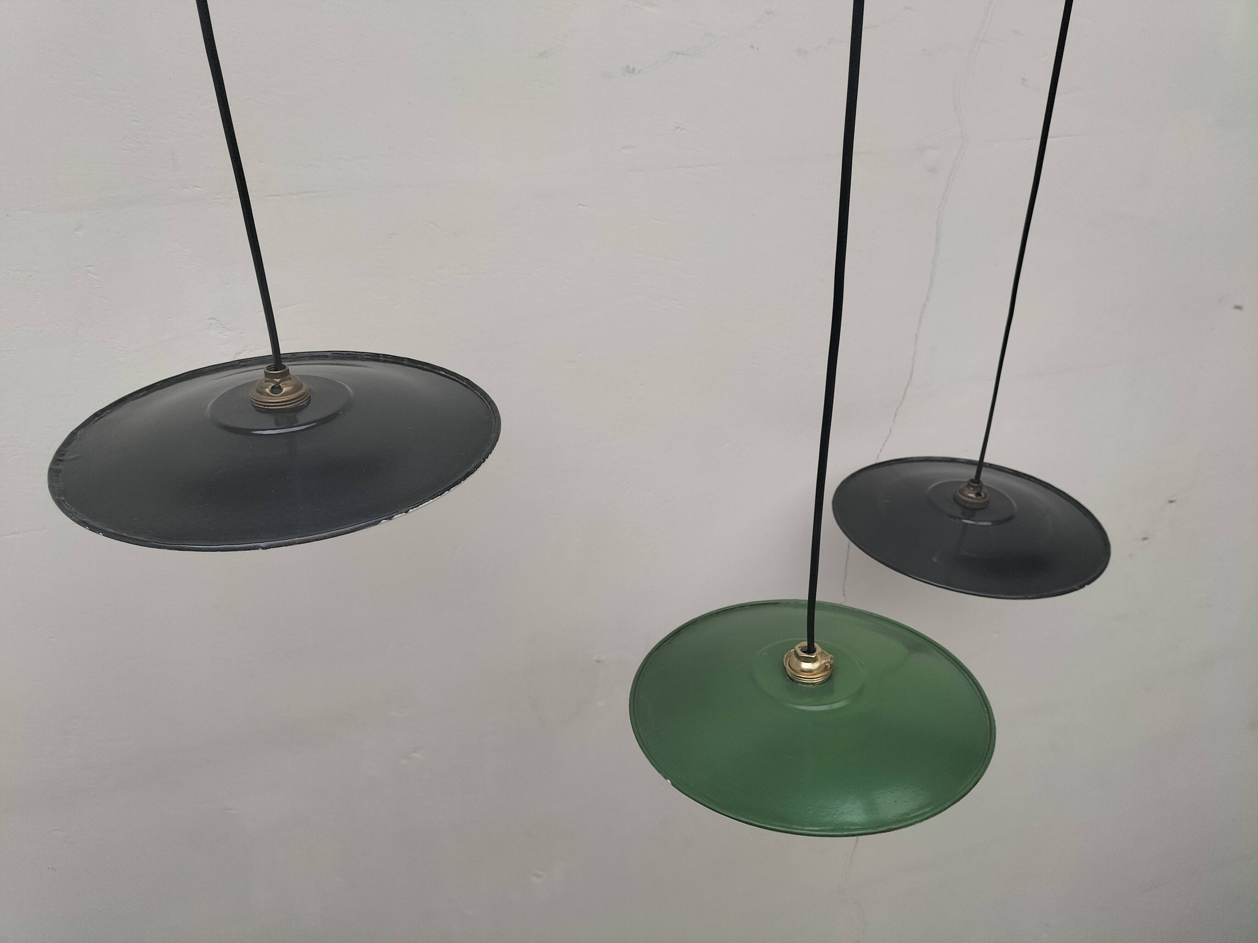 Suspensions tôle émaillée