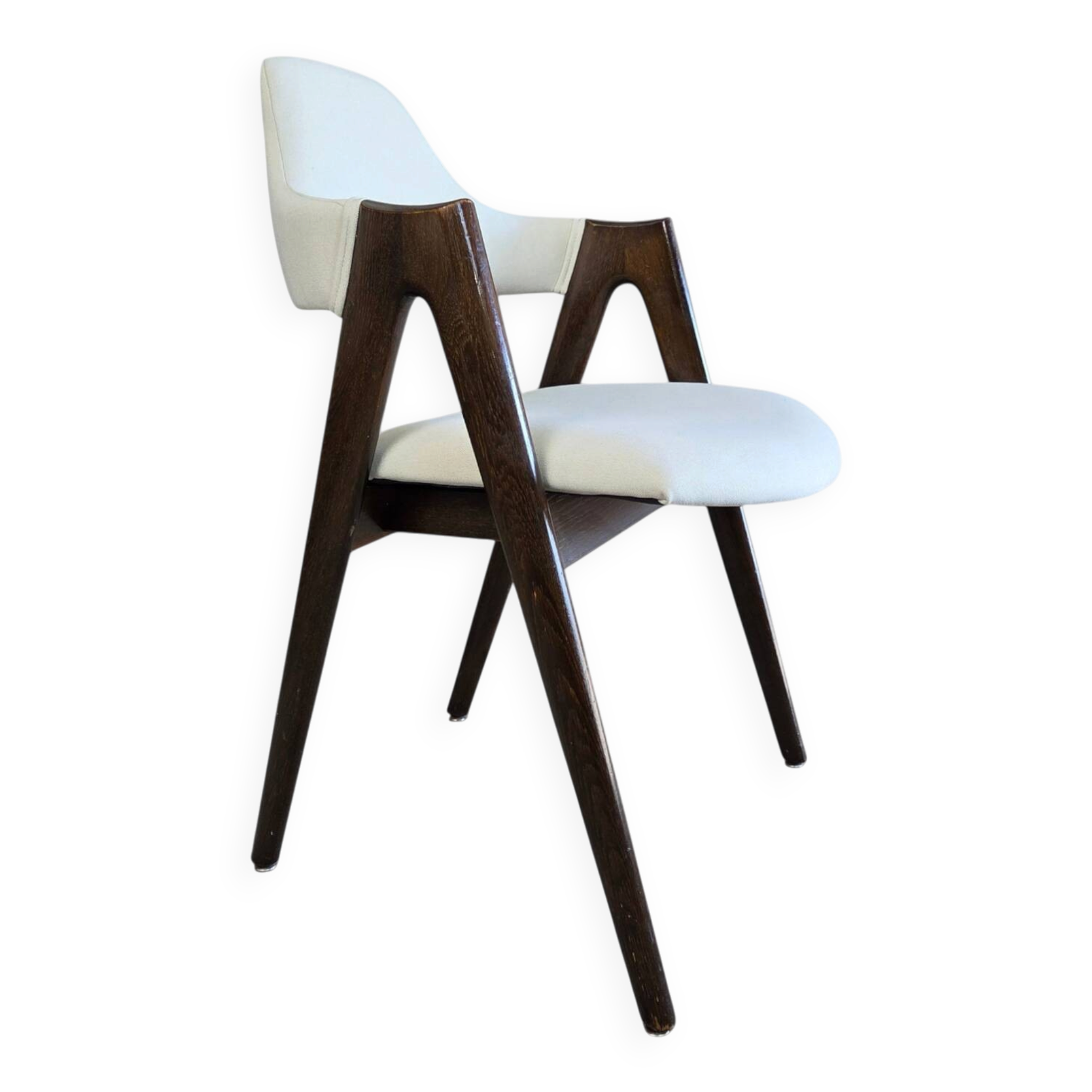 Danish vintage dining chair 'Compass Chair' by Kai Kristiansen