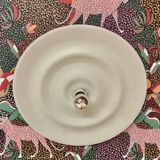 Large Scandinavian design metal wall light.