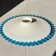 Abat day opaline blue border