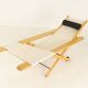 Unique outdoor prototype lounge chair likely B&B Italia, Italy, 1980s
