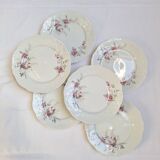 6 porcelain dessert plates