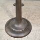 Superb cast iron and Carrara marble display table from a chocolate factory circa 1900