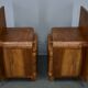 1939s pair of Art Deco bedside tables, Czechoslovakia