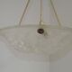 Elegant French Art Deco Plafonnier– Circa 1930 | Signed ROS / Degué