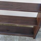 Brutalist design Scandinavian bookshelf Olavi Hänninen vintage