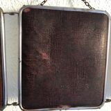 Vintage barber triptych mirror 1950 - 20 x 57 cm