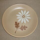 Large Saint Amand stoneware deep dish, Autumn model