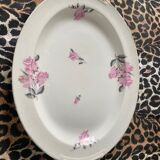 Plat ancien porcelaine Limoges