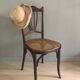 Chaise bistrot cannée vintage