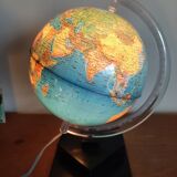 Globe bedside lamp