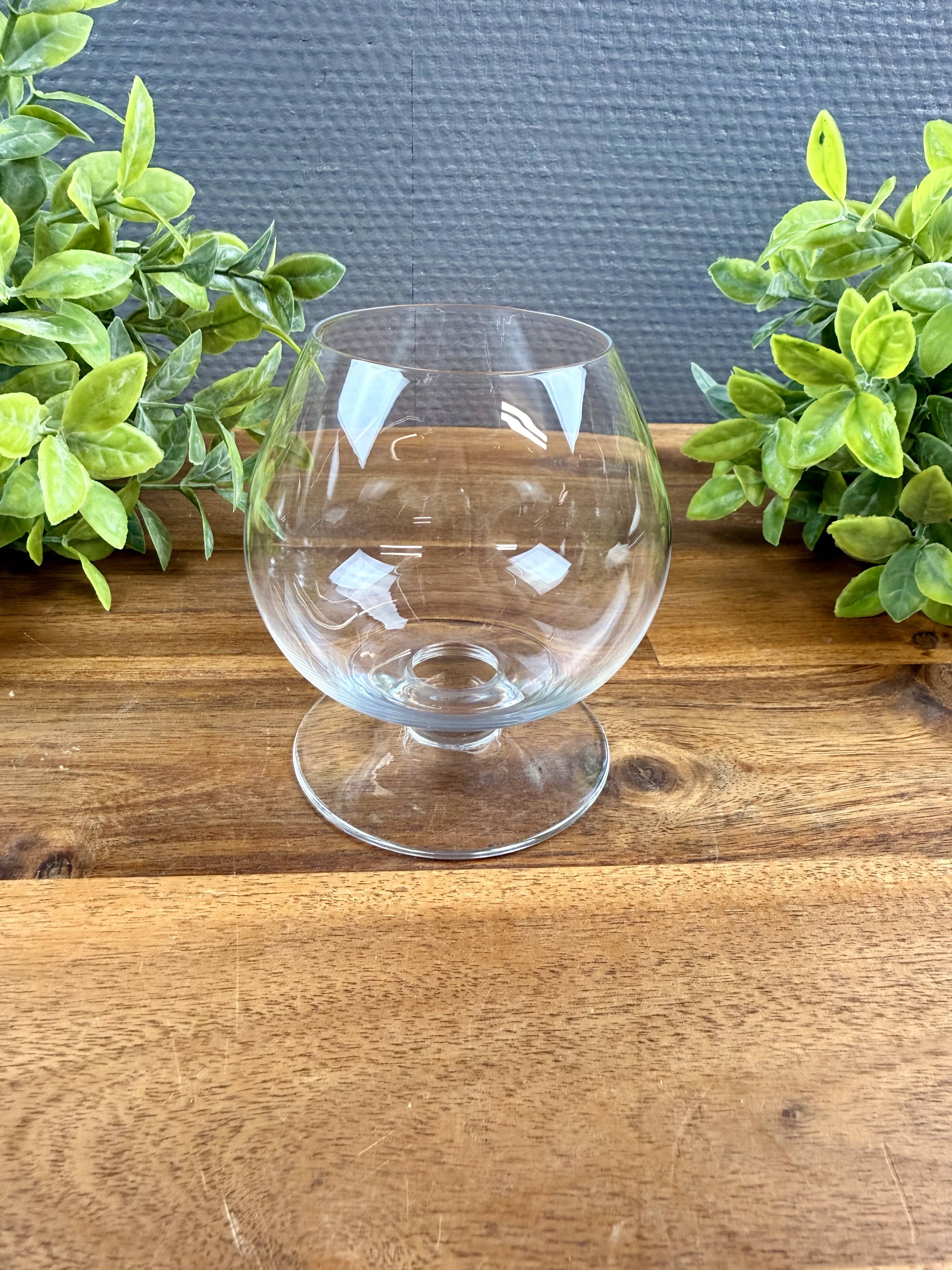 10 Baccarat crystal brandy glasses