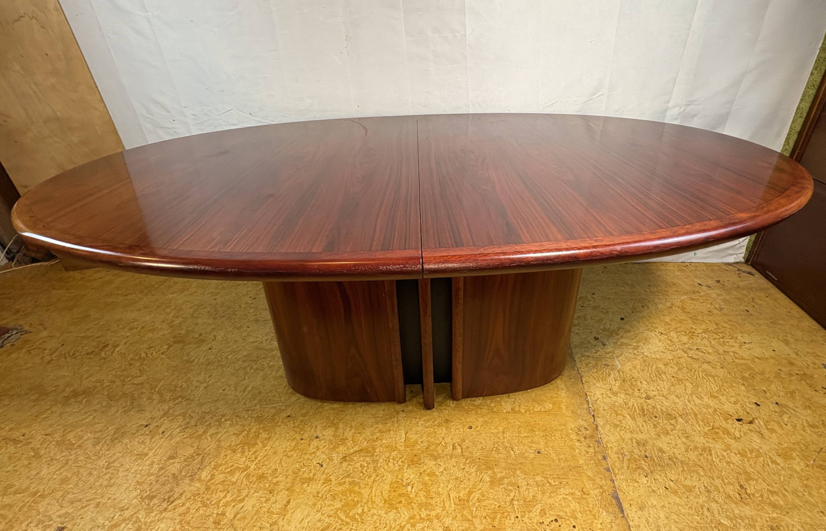 Exceptional Skovby Danish Rosewood Dining Table | Mid-Century | Sculptural
