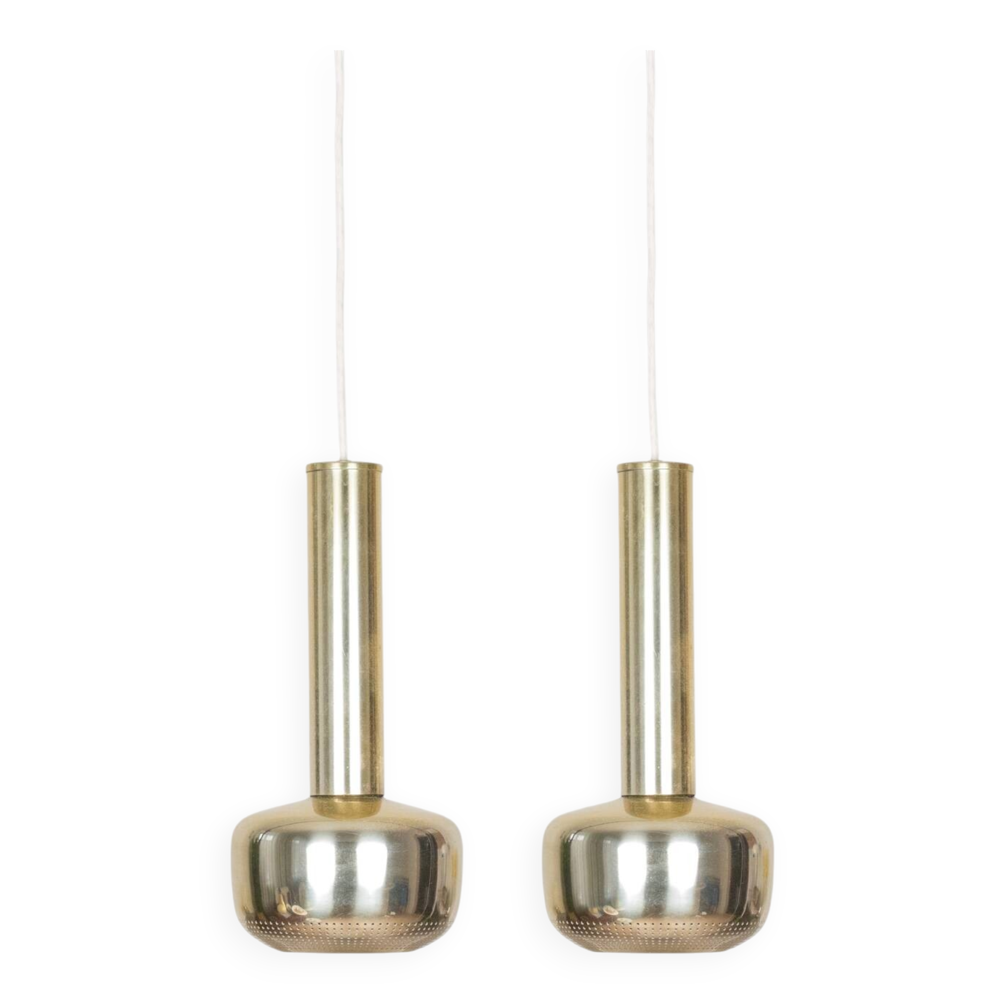 Pair of 2 vintage VL56 lamps by Vilhelm Lauritzen, Louis Poulsen, 1950s
