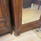 Wardrobe in walnut
