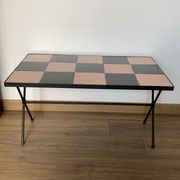 Table basse damier