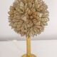 Capiz Shell Lotus Ball Table Light Germany, 1960s