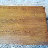 Oak table with two extensions