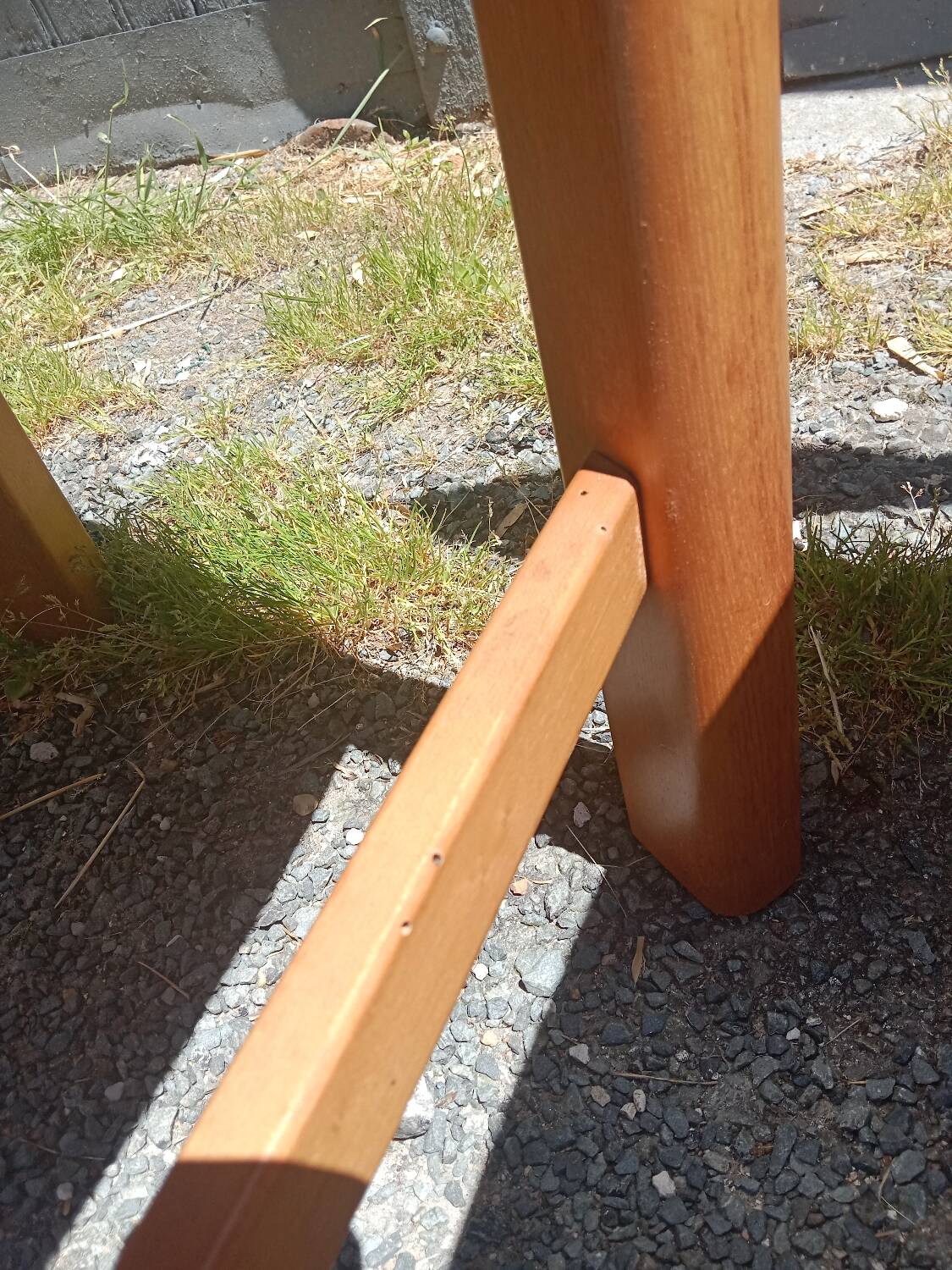 6 chairs in solid elm