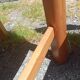 6 chairs in solid elm