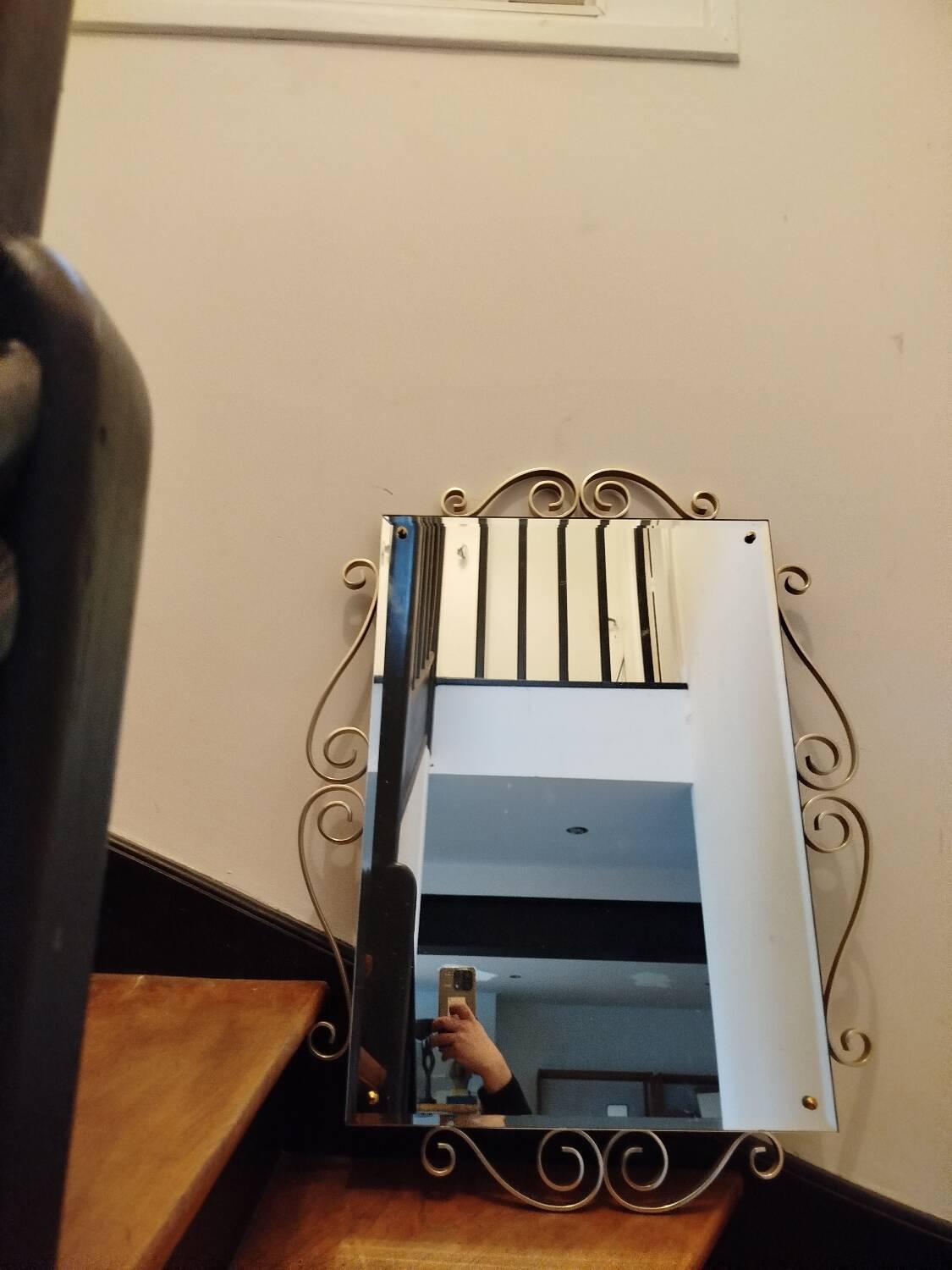 moustache mirror, 1950s