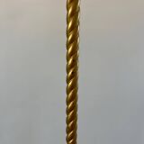 Vintage floor lamp with plastic shade, unique piece