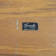 Table d'appoint scandinave, Gemla, Suède, 1960