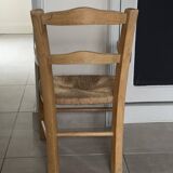 Antique wooden armchair