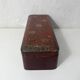 Ancien coffret en bois laqué orientaliste Art nouveau