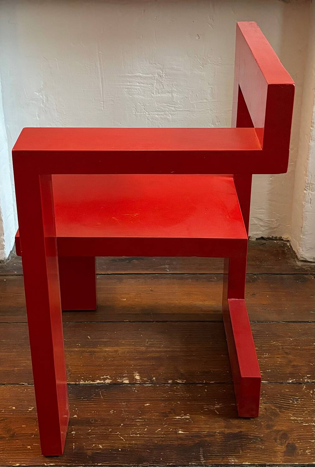 Steltman Chair designed by Gerrit Thomas Rietveld 1963