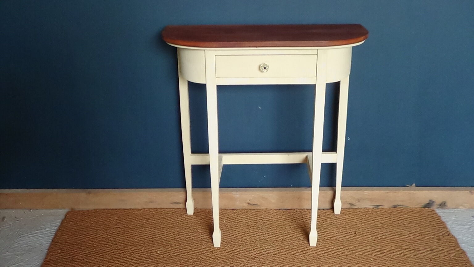 Arts and crafts console table.