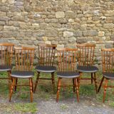 Set of 6 Baumann "Tacoma" chairs