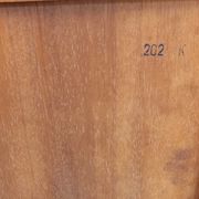 Secrétaire scandinave danois vintage Tibergaard en teck des années 50 60