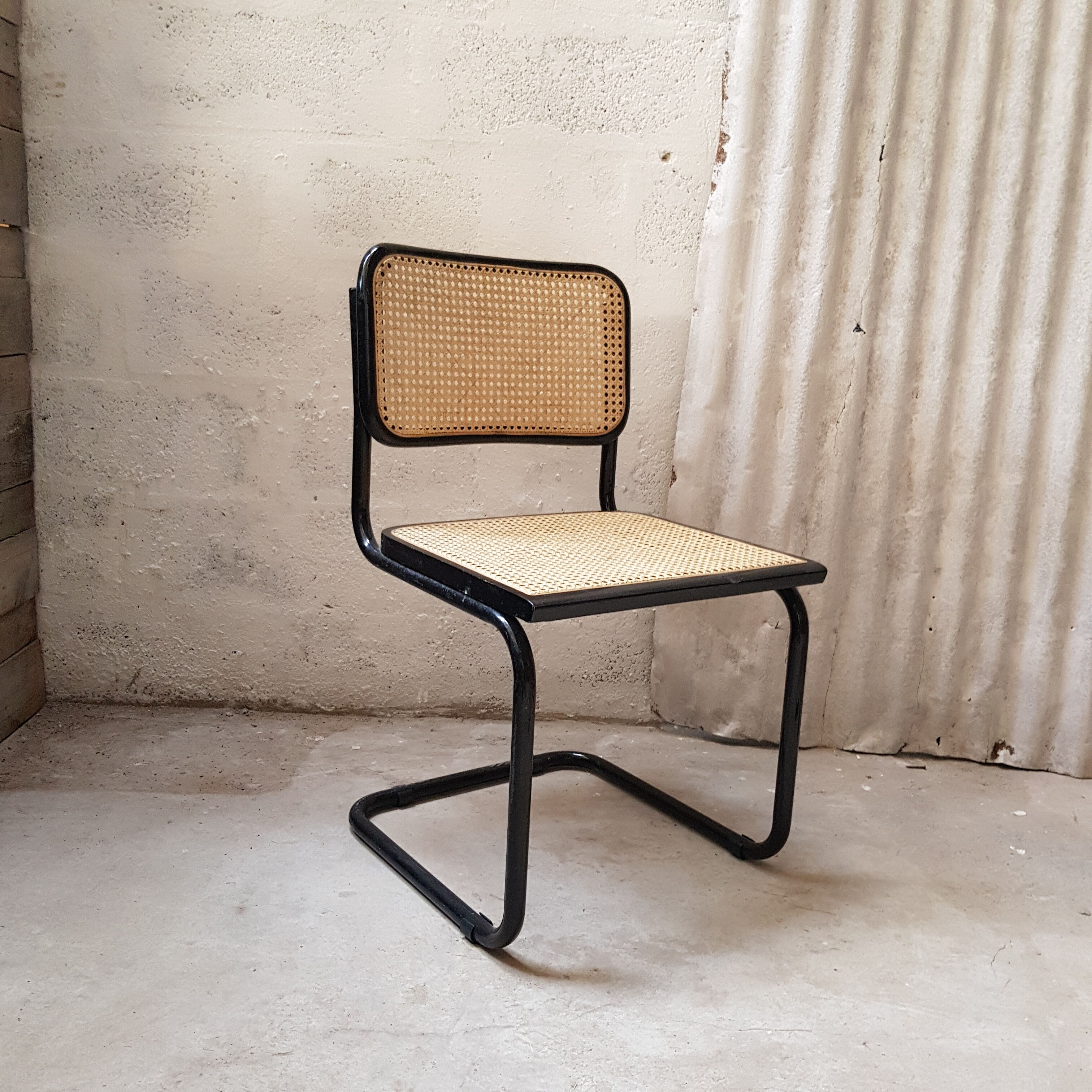 4 chairs Cesca b32 by Marcel Breuer