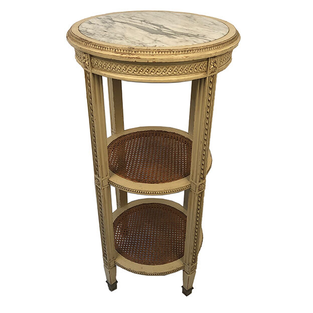 Louis XVI style harness in lacquered wood