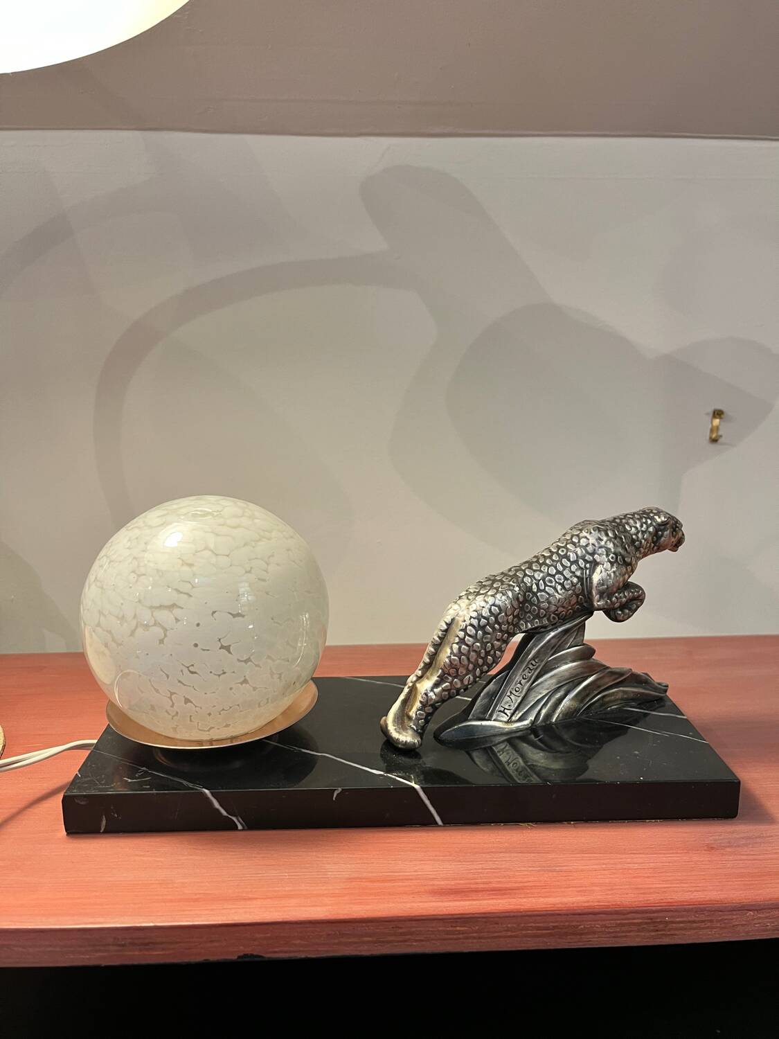 Art Deco lamp Hippolyte Moreau