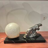 Art Deco lamp Hippolyte Moreau