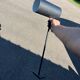 Large Lita tube wall lamp 1970 metal lamp