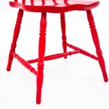 Red chair, Poland, 1940s. After renovation.