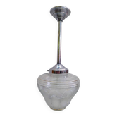 Lustre globe Art Deco