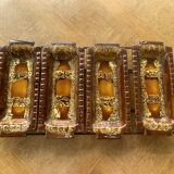 Aperitif servant in glazed ceramic signed by Marius Giuge artisan potter vallauris vintage