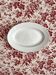 White oval dish in Opaque ironstone from Lunéville, late 19th century