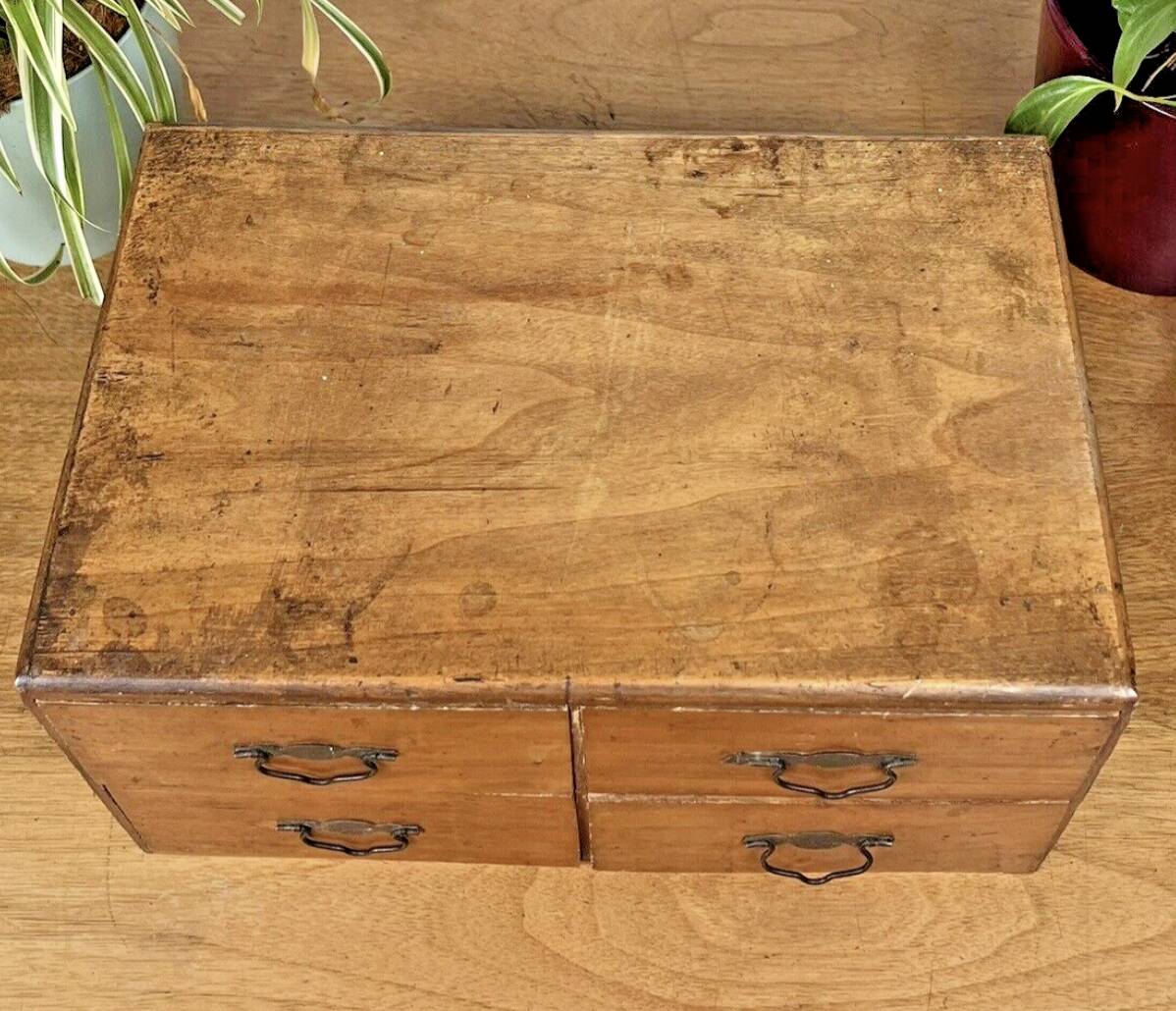 Small wooden storage unit