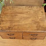 Small wooden storage unit