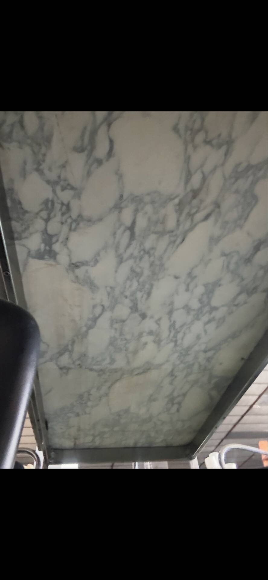 Marble and metal table by Florence Knoll 1960