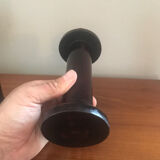 Pair of wooden candlesticks