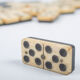 Bone and ebony dominoes game